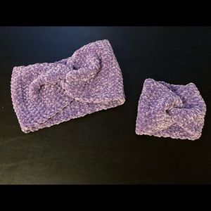 Mommy and Me Velvet Twist Headband Set